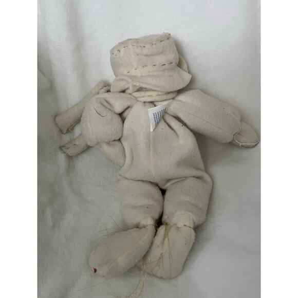 Christmas Snowman Bendable Scarf Cream 14" Plush ⛄️🧣 🎄 - Picture 6 of 13